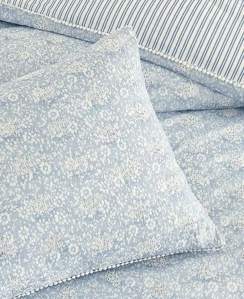 Peri Home Ikat Eyelet 3-Pc. Comforter Set 5