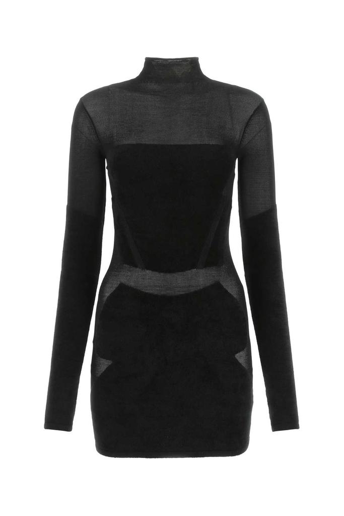 Dion Lee Dion Lee Chenille Intarsia Long-Sleeved Mini Dress