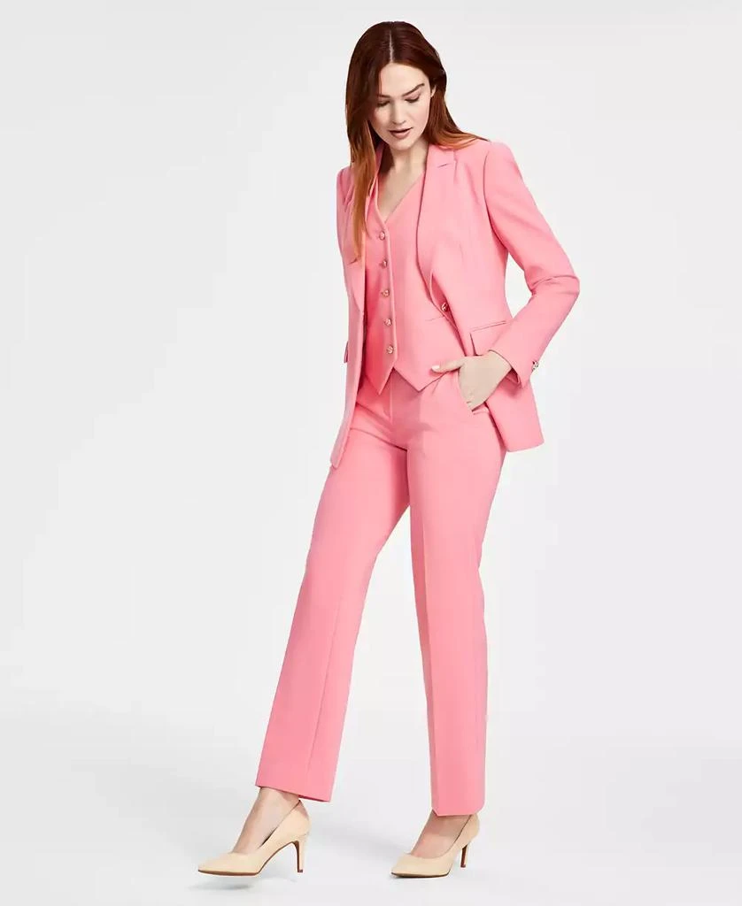 Anne Klein Women's One-Button Peak-Lapel Blazer 2