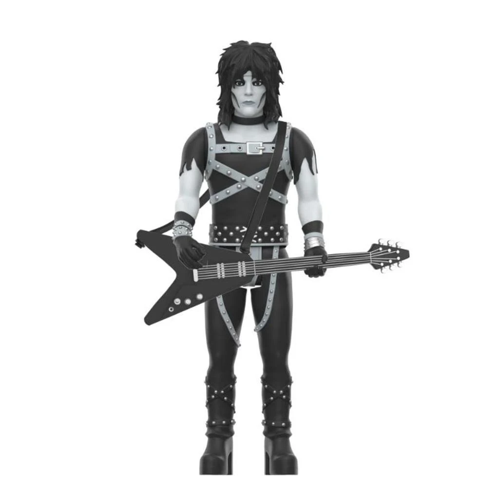 Super7 Motley Crue ReAction Wave 2 - Mick Mars Shout at the Devil Black
White Edition Action Figure
