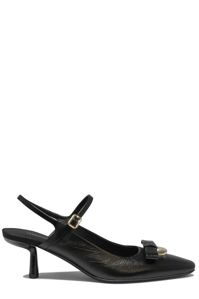 Salvatore Ferragamo Ferragamo Ophelia Slingback Bow-Detailed Pumps 1