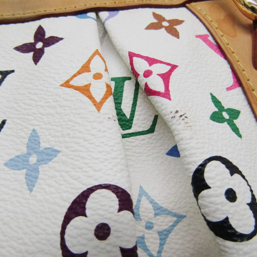 Louis Vuitton Louis Vuitton x Takashi Murakami Multicolor Coated Canvas Monogram  Courtney MM Satchel Bag 4