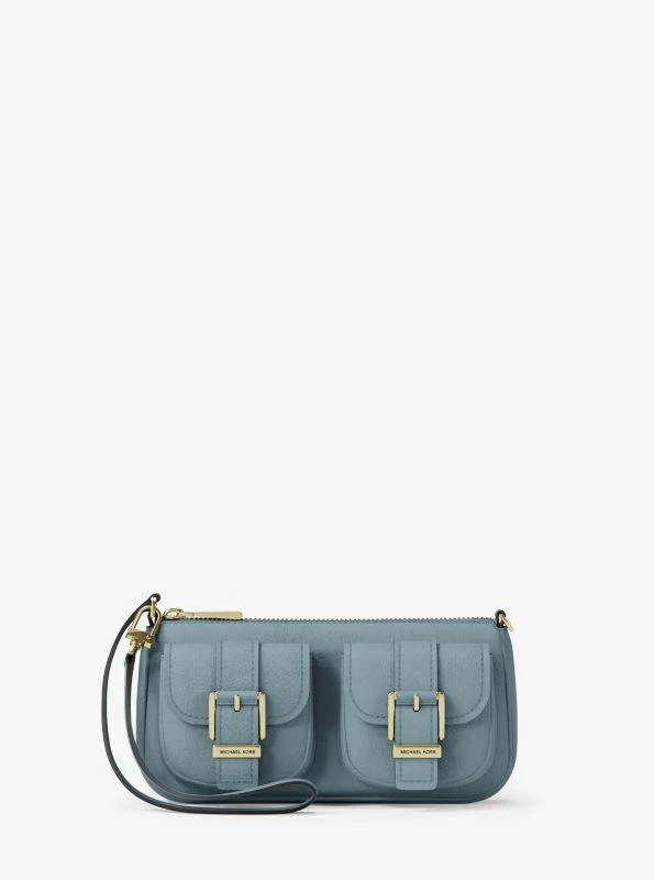 Michael Kors Zoe Small Suede Convertible Pochette