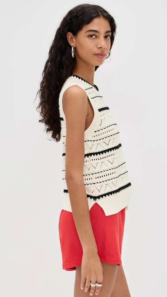 Varley Athena Pointelle Knit Vest 3