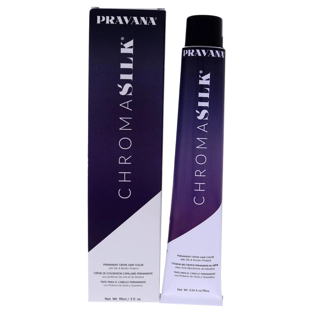 Pravana ChromaSilk Creme Hair Color - 7.45 Copper Mahogany Blonde by  for Unisex - 3 oz Hair Color 1