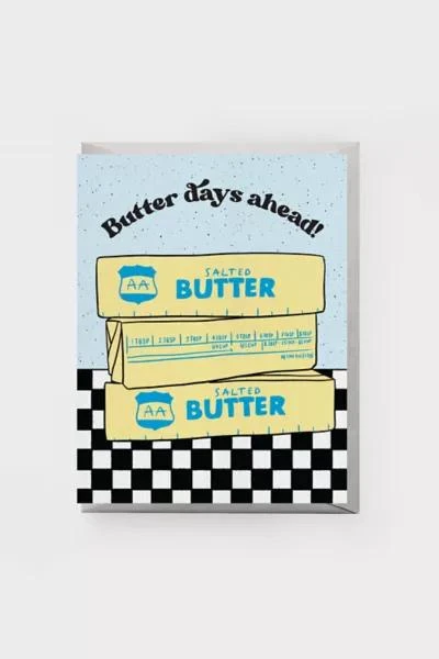 Boss Dotty Boss Dotty Butter Days Greeting Card 1