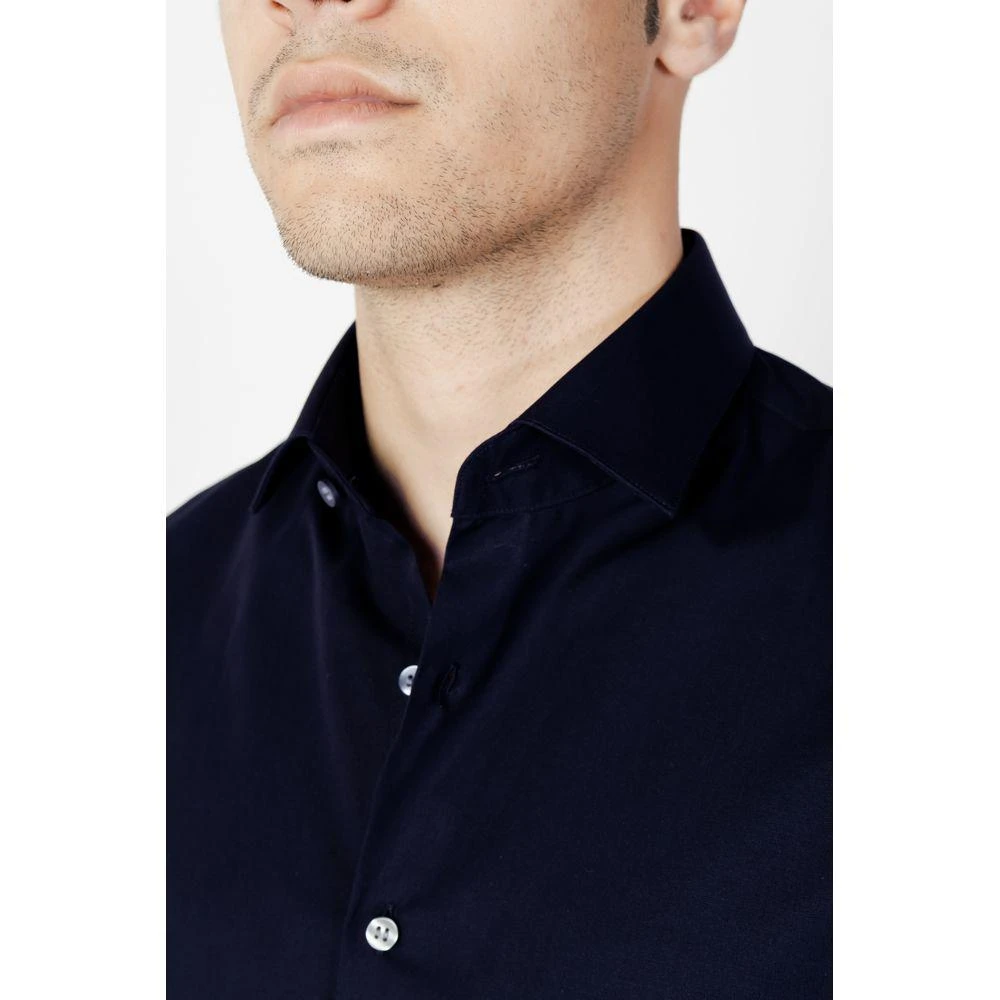 Calvin Klein Blue Cotton Shirt 3