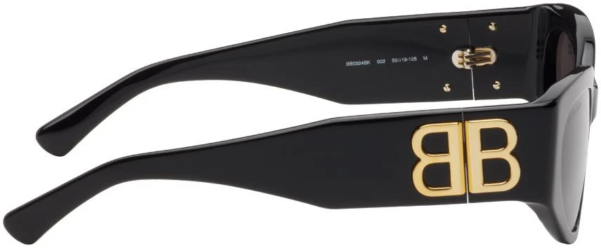 Balenciaga Black Bossy Round AF Sunglasses 2