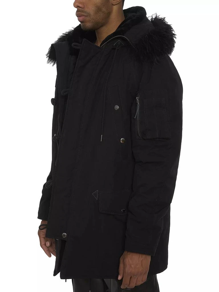 Avirex Snorkel Shearling-Trimmed Flight Coat 4