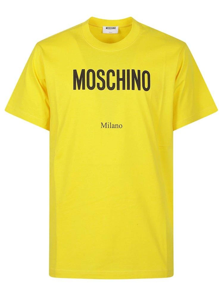 Moschino Moschino Logo-Print Crewneck T-Shirt