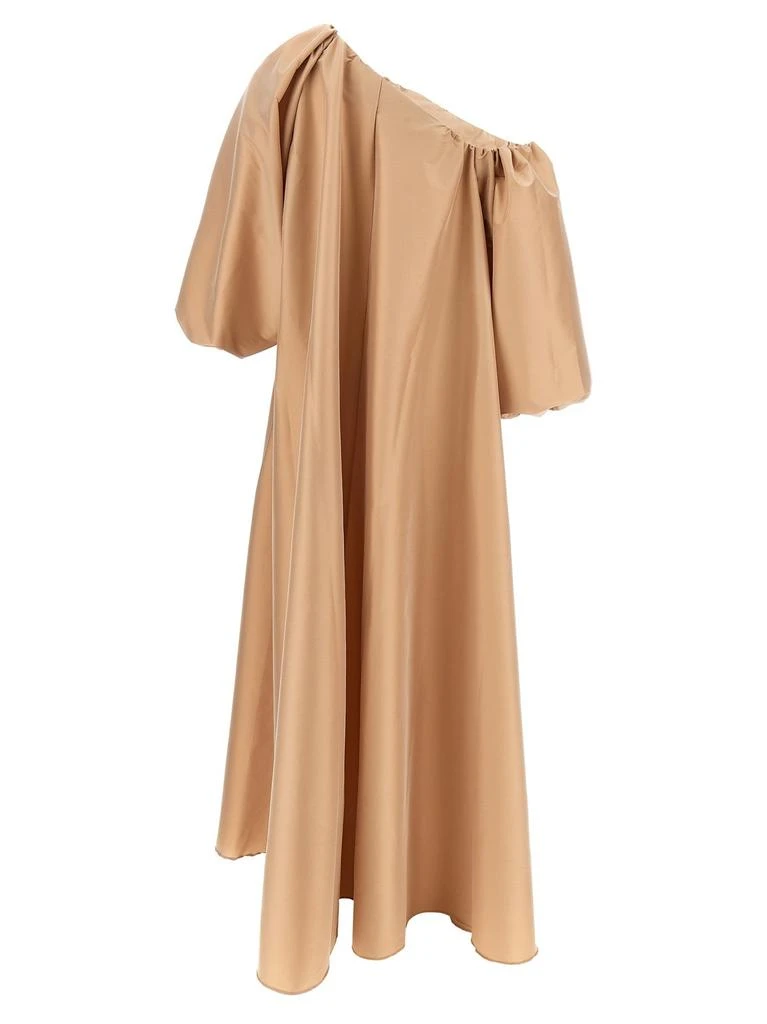 off shoulder long sweater dress ASTR the Label Tilde Sweater Dress in Brown