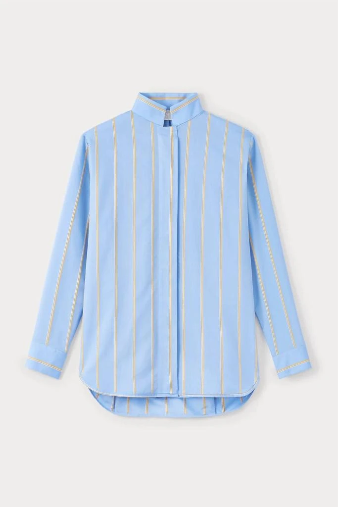 D'ESTRËE Robert Shirt In Yellow/blue 4