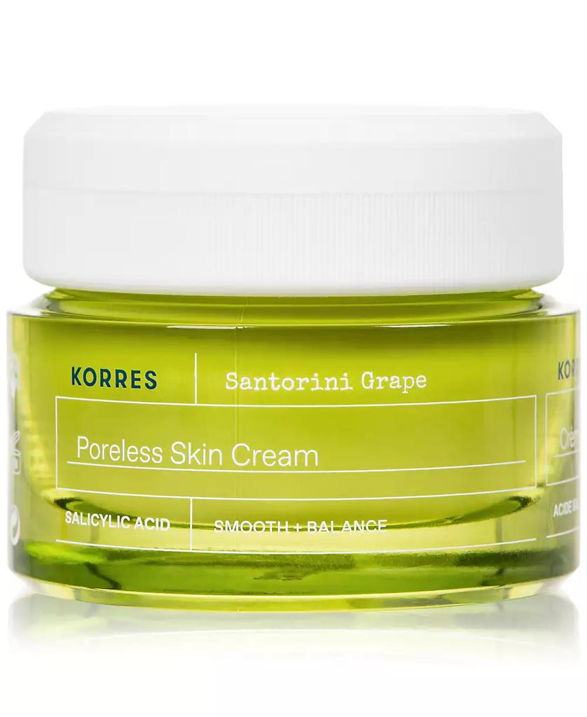 KORRES Santorini Grape Poreless Skin Cream, 1.35 oz.