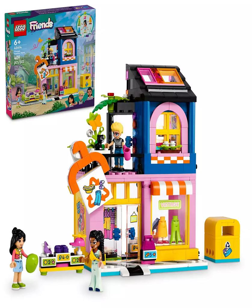 LEGO Friends Vintage-Like Fashion Store Toy Shop 42614, 409 Pieces