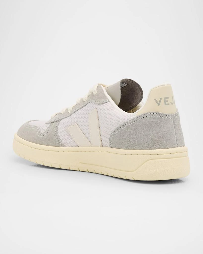 Veja V-10 Colorblock Low-Top Sneakers 4