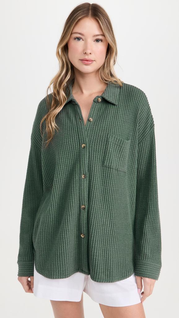 PJ Salvage Great Outdoor Long Sleeve Top