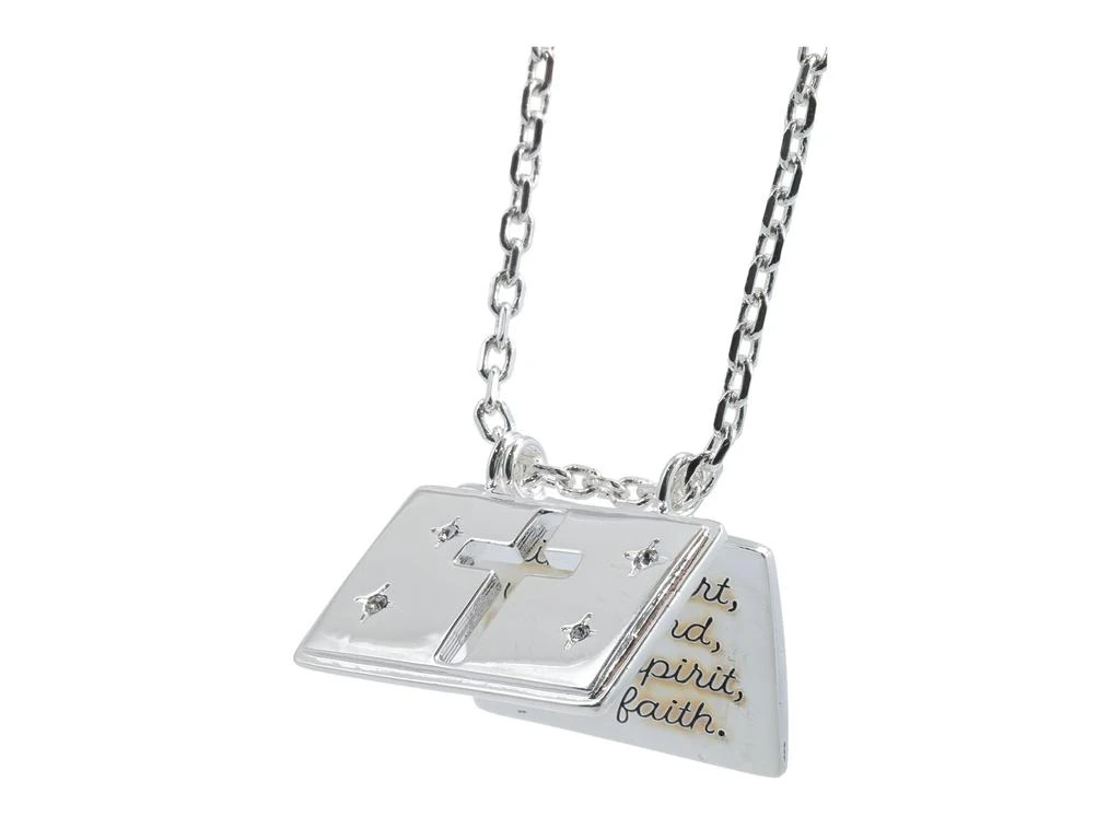 Alex and Ani Faith and Cross Flip Charm Adjustable Necklace 3