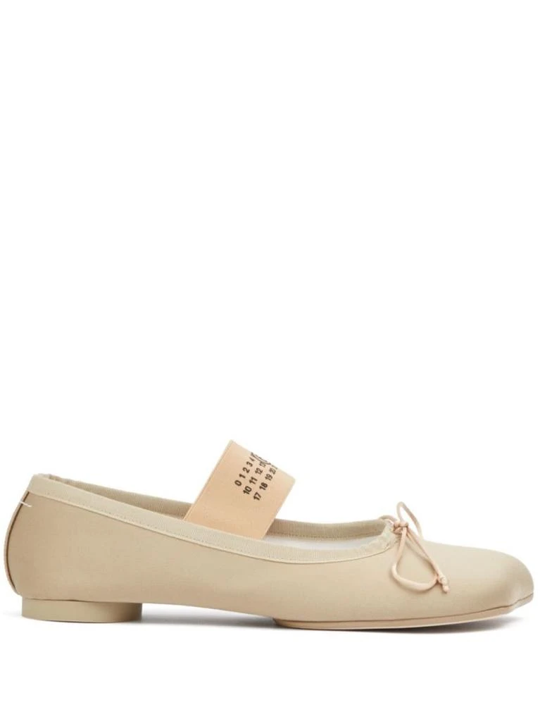 MM6 Mm6 Maison Margiela Anatomic Ballet Flats 1