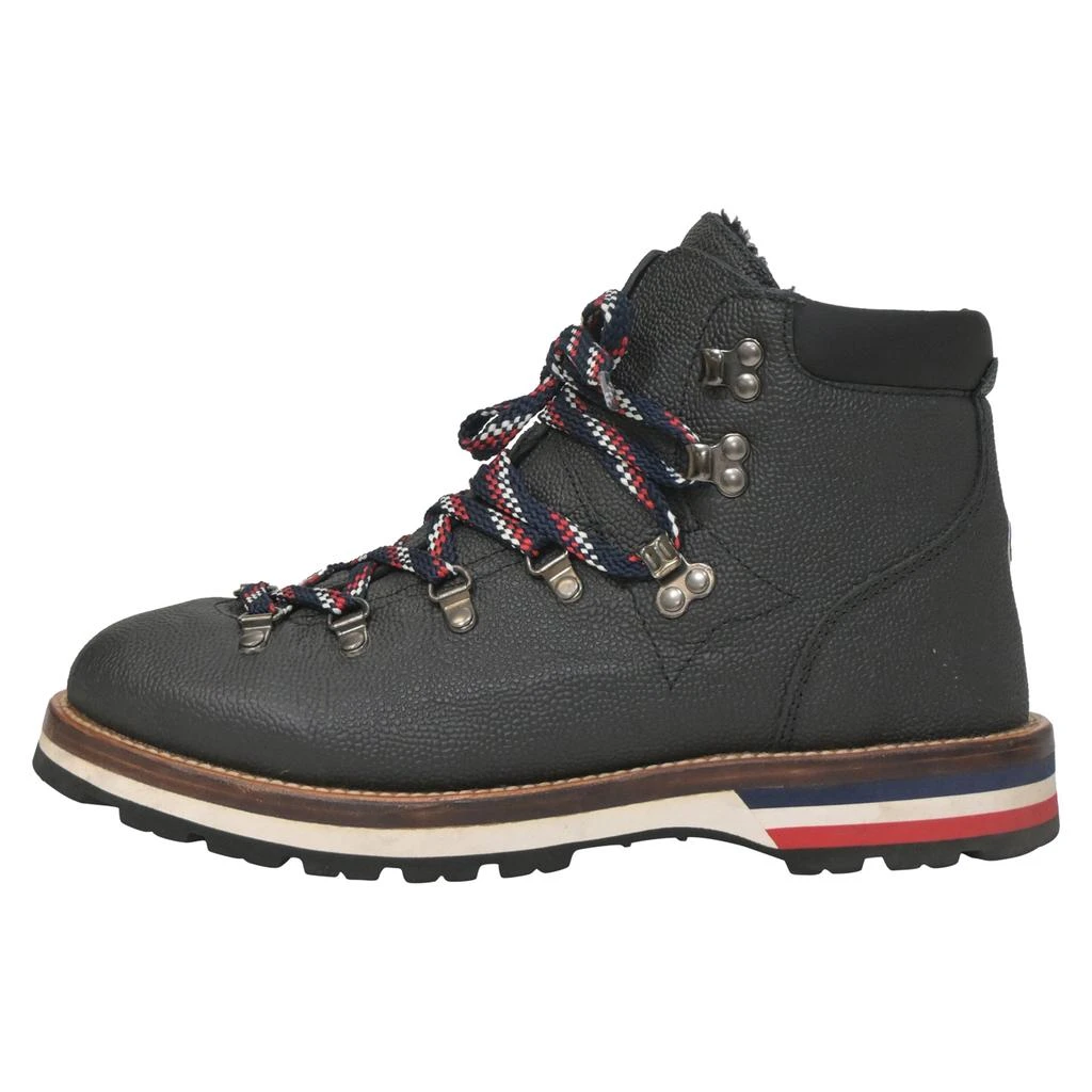 Moncler Moncler Peak Hiking Boots in Black Pebble Grain Leather 2