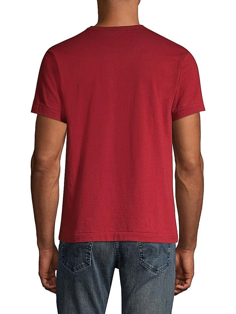 Comme des Garcons Embroidered Heart Patch Tee 5