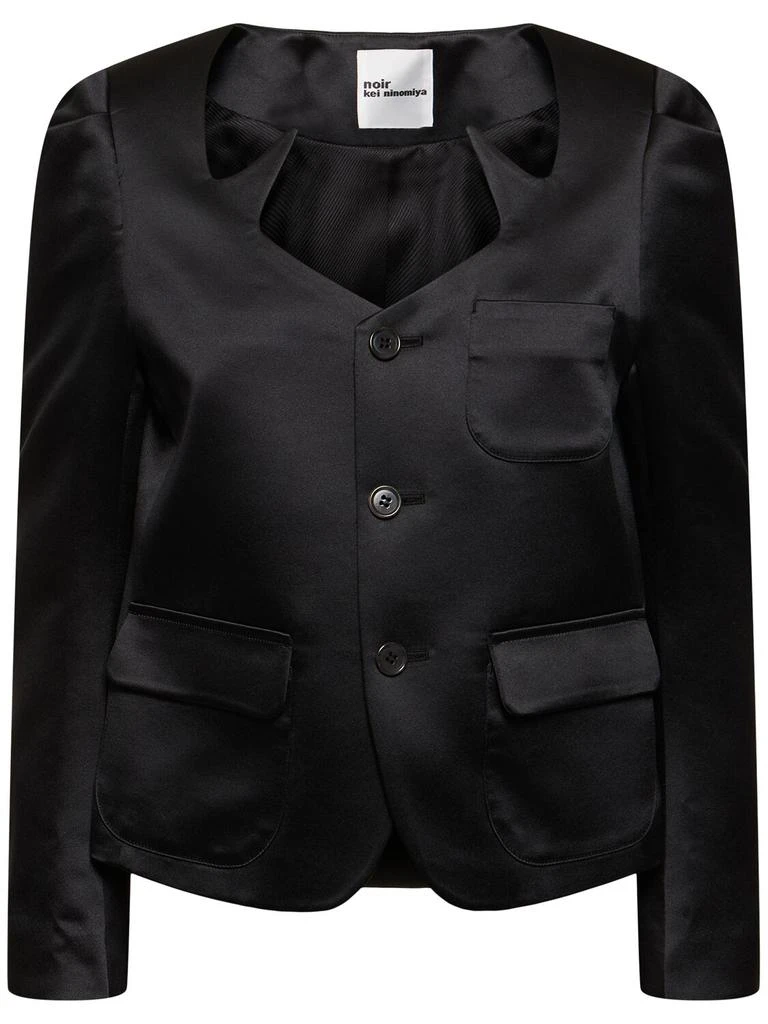 Noir Kei Ninomiya Tech Satin Jacket 1