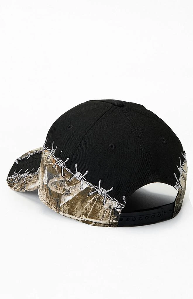 New Era San Jose Sharks Camo Barbwire 9FORTY Snapback Hat 3