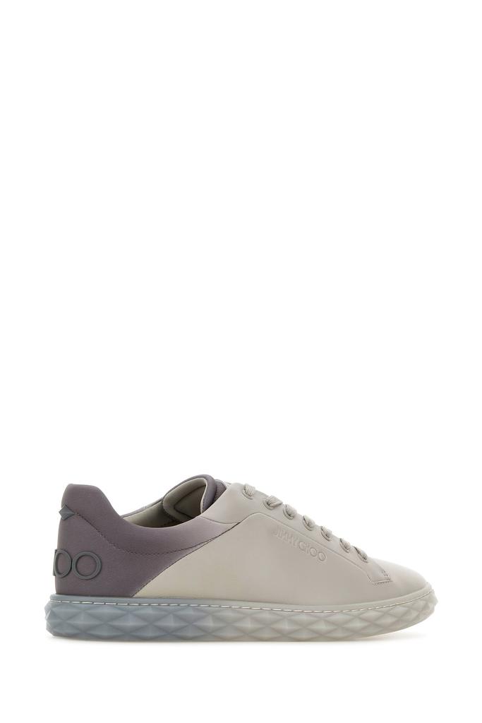 Jimmy Choo Grey leather Diamond Light/M sneakers - Casual Jimmy Choo Grey leather Diamond Light/M sneakers - Casual