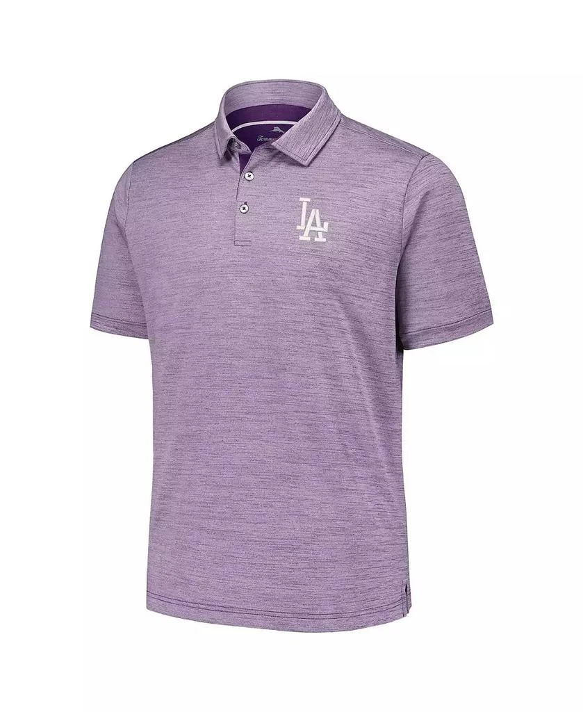 Tommy Bahama Men's Purple Los Angeles Dodgers Sport San Raphael Island Zone Polo Shirt 2