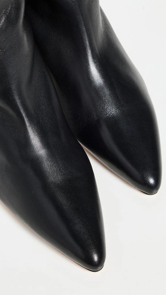by FAR Lysander Black Lamb Nappa Leather Booties 5