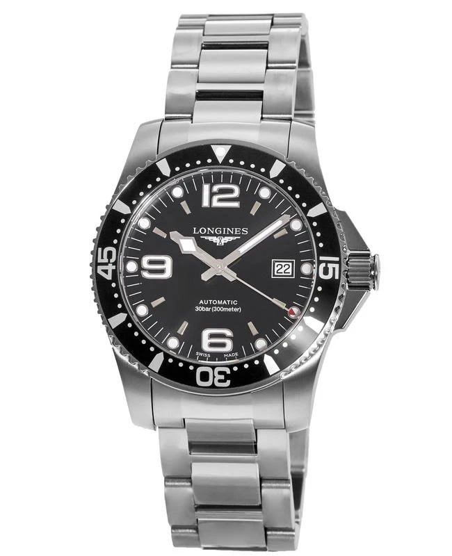 Longines Longines HydroConquest Automatic 41mm Black Dial Steel Men's Watch L3.742.4.56.6 1