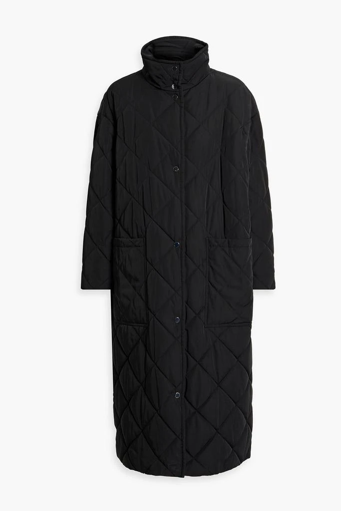 STAND STUDIO Sage quilted shell coat 1