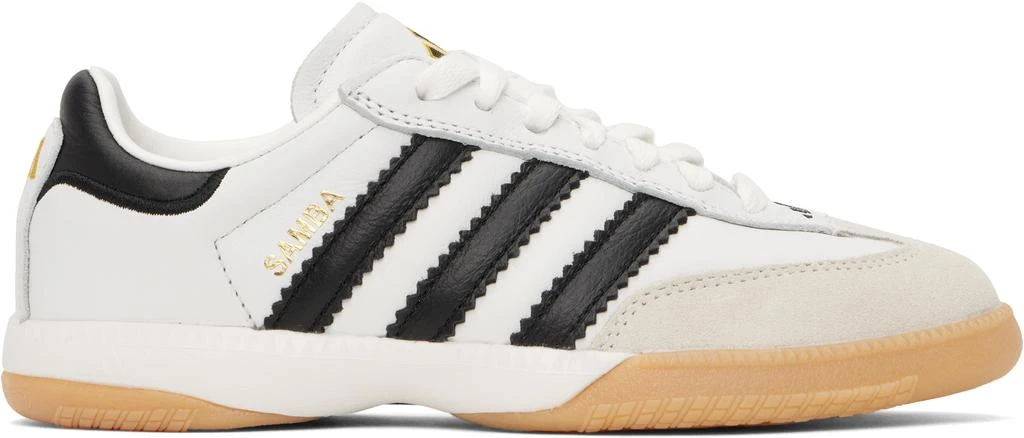 adidas gazelle silver green womens Adidas - Samba Millennium Sneaker in Core Black & White main image 0