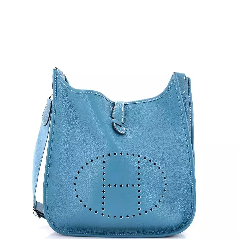 Pre-Owned HERMÉS PM Evelyne Bag Gen III Clemence