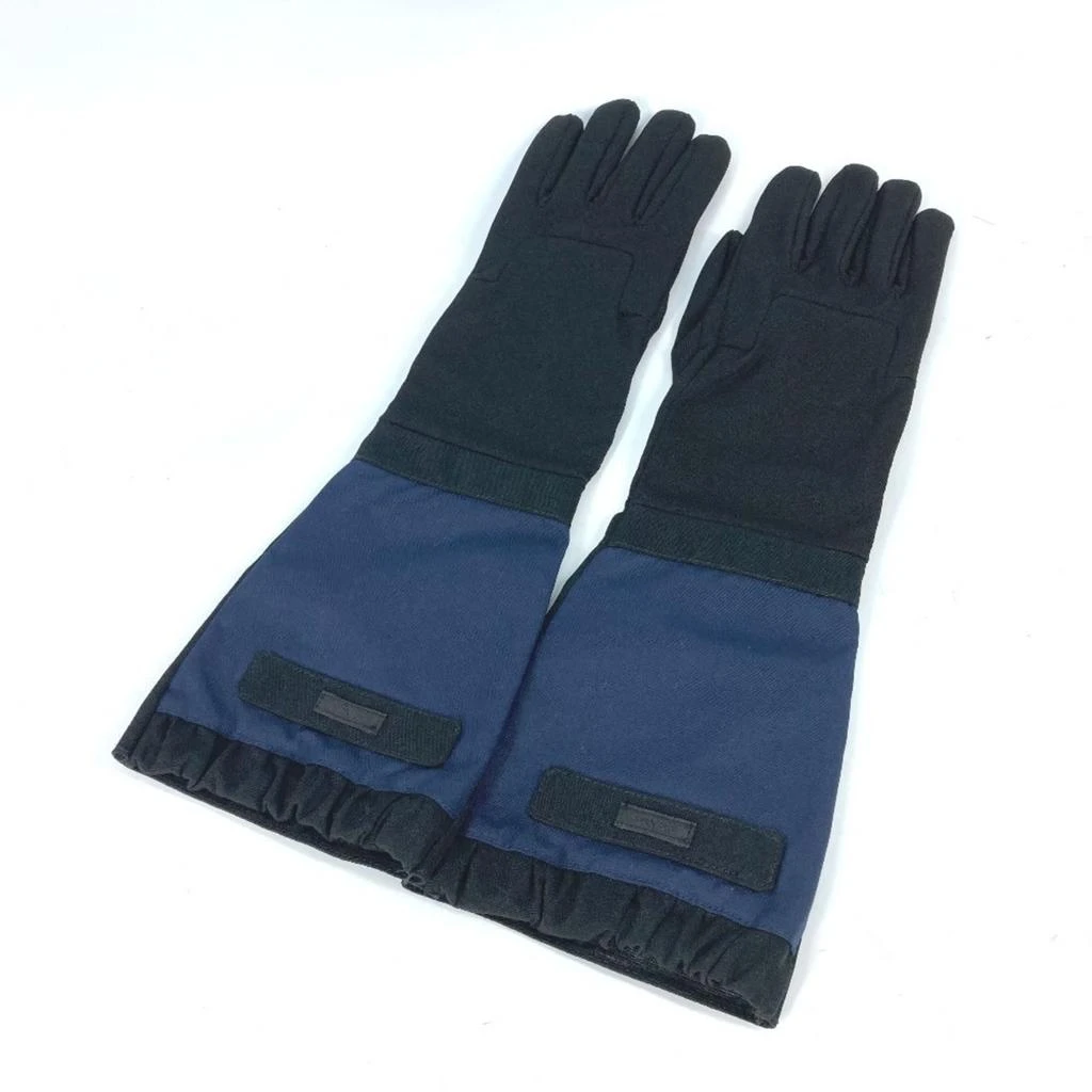 Prada blue Nylon Rayon Long Gloves (Pre-Owned)
