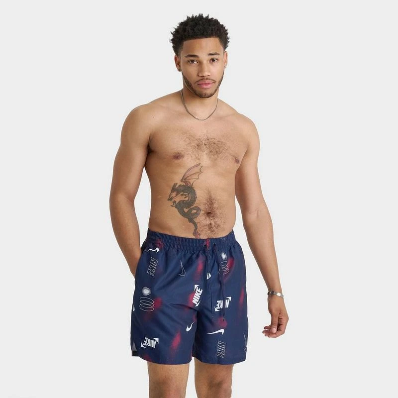  Men
s Nike Swim Brand Blast Volley Shorts