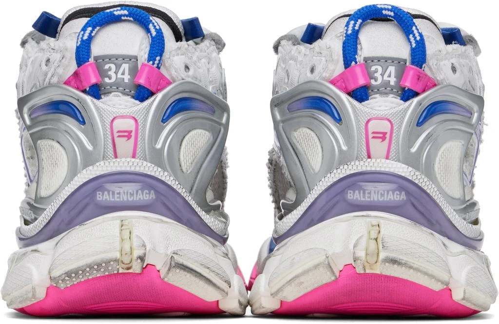 Balenciaga White Runner Sneakers 2