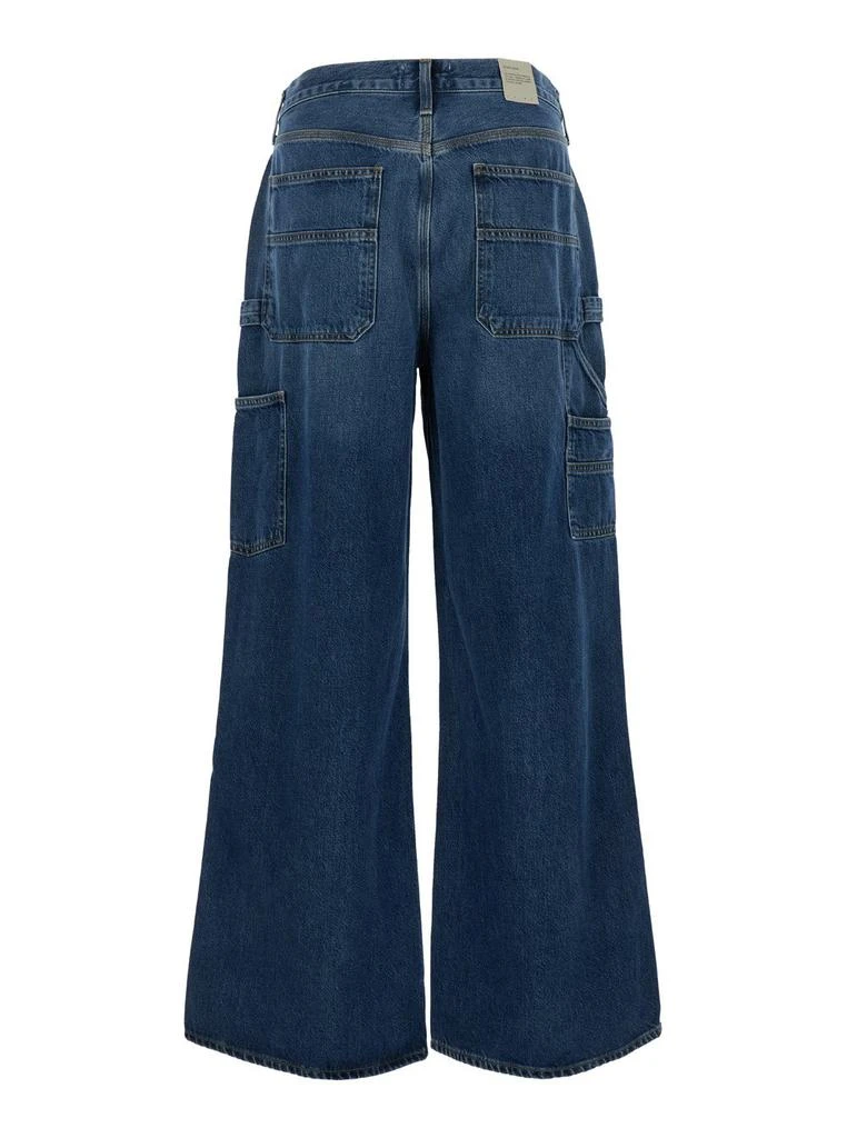 AGOLDE AGOLDE Mid-Rise Wide-Leg Jeans 2