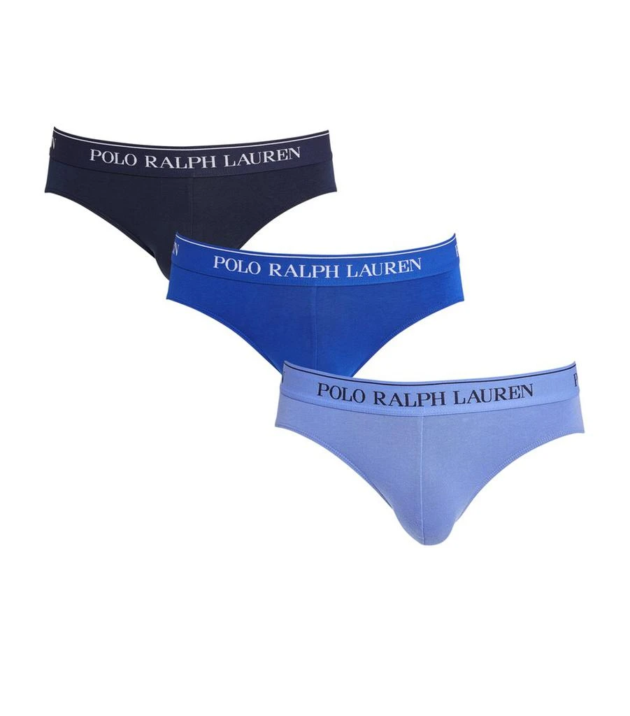 Ralph Lauren Stretch-Cotton Low-Rise Briefs (Pack of 3) 1