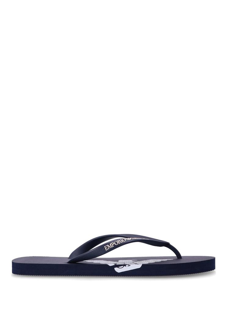 サンダル Emporio Armani XVQS06 XN746 RUBBER WITH LOGO Slides Emporio Armani Xvqs08xn746 - Sandals - BeyondStyle