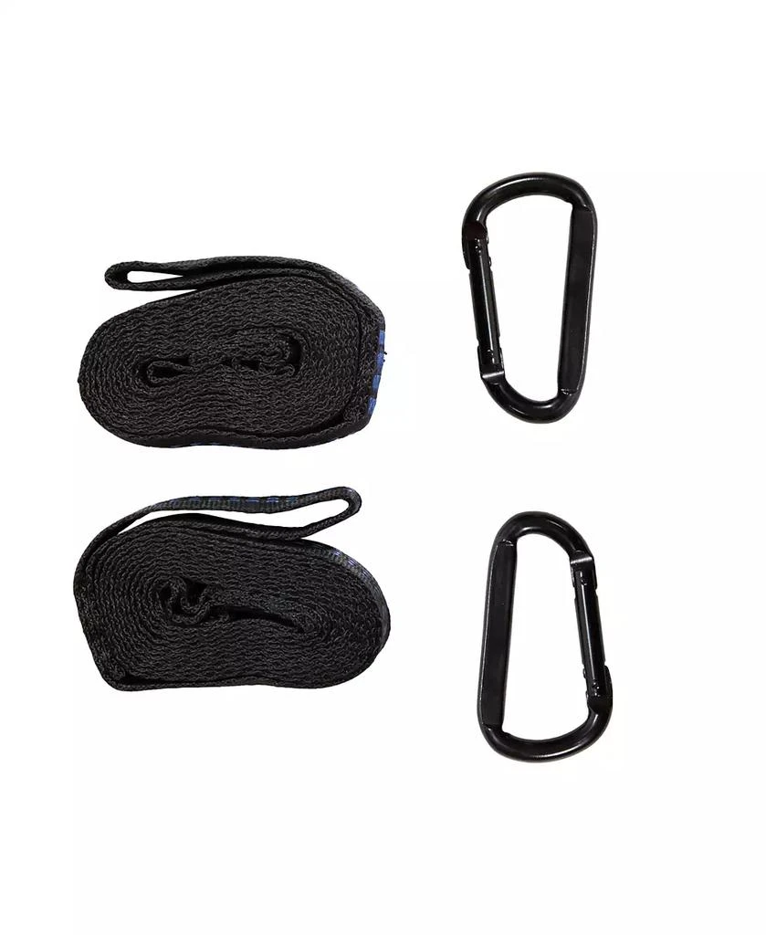 Stansport Double Nylon Hammock - Navy/Light Blue 3