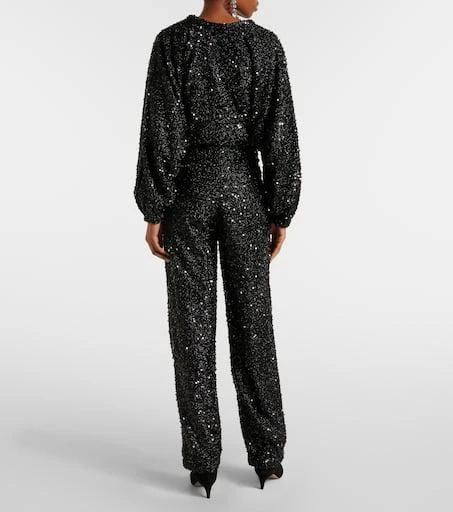 Isabel Marant Aras sequined wide-leg pants 3
