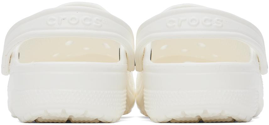 Crocs White Classic Clogs