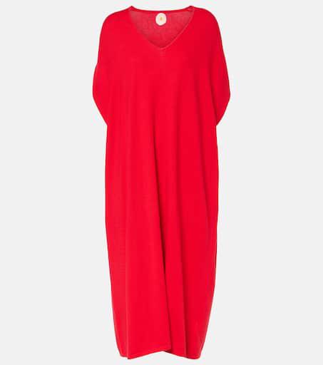 Jardin des Orangers Cotton, silk and cashmere maxi dress