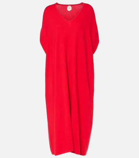 Jardin des Orangers Cotton, silk and cashmere maxi dress 1