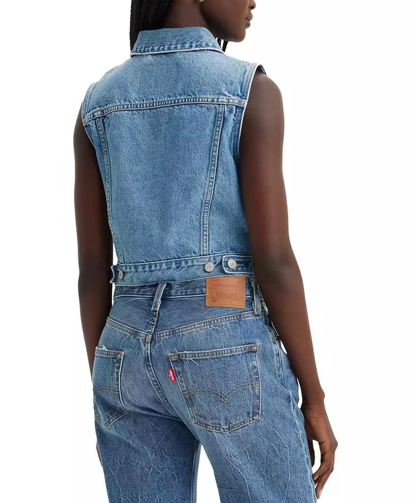 Levi's Women's Denim Trucker Vest 2