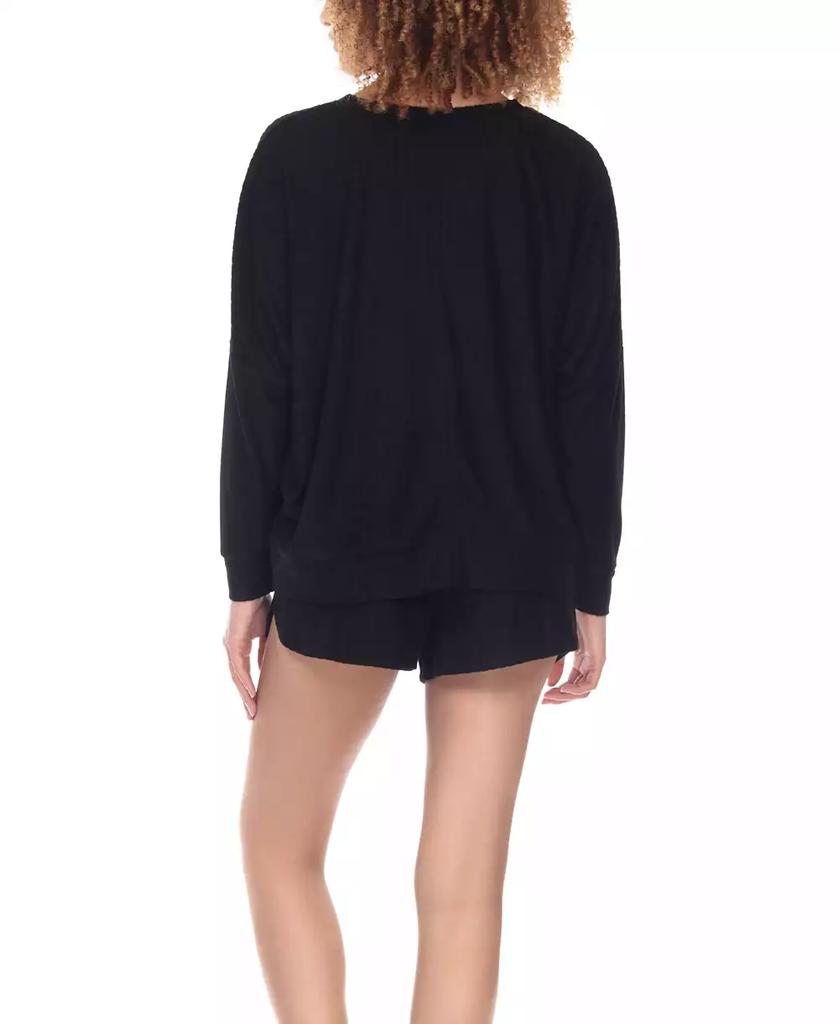 Honeydew Intimates Women's Night Owl Rib Terry Cloth Lounge Set, 2 Piece