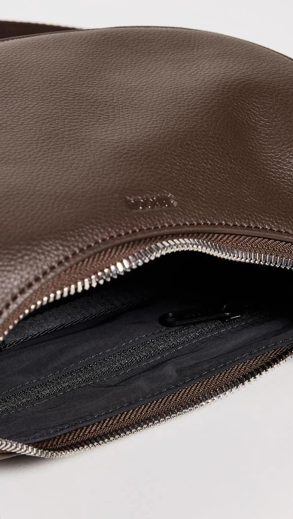 Baggu Small Recycled Leather Crescent Bag 5