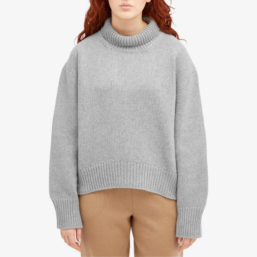 Pangaia Pangaia Recycled Cashmere Knit Chunky Turtleneck Sweater 2