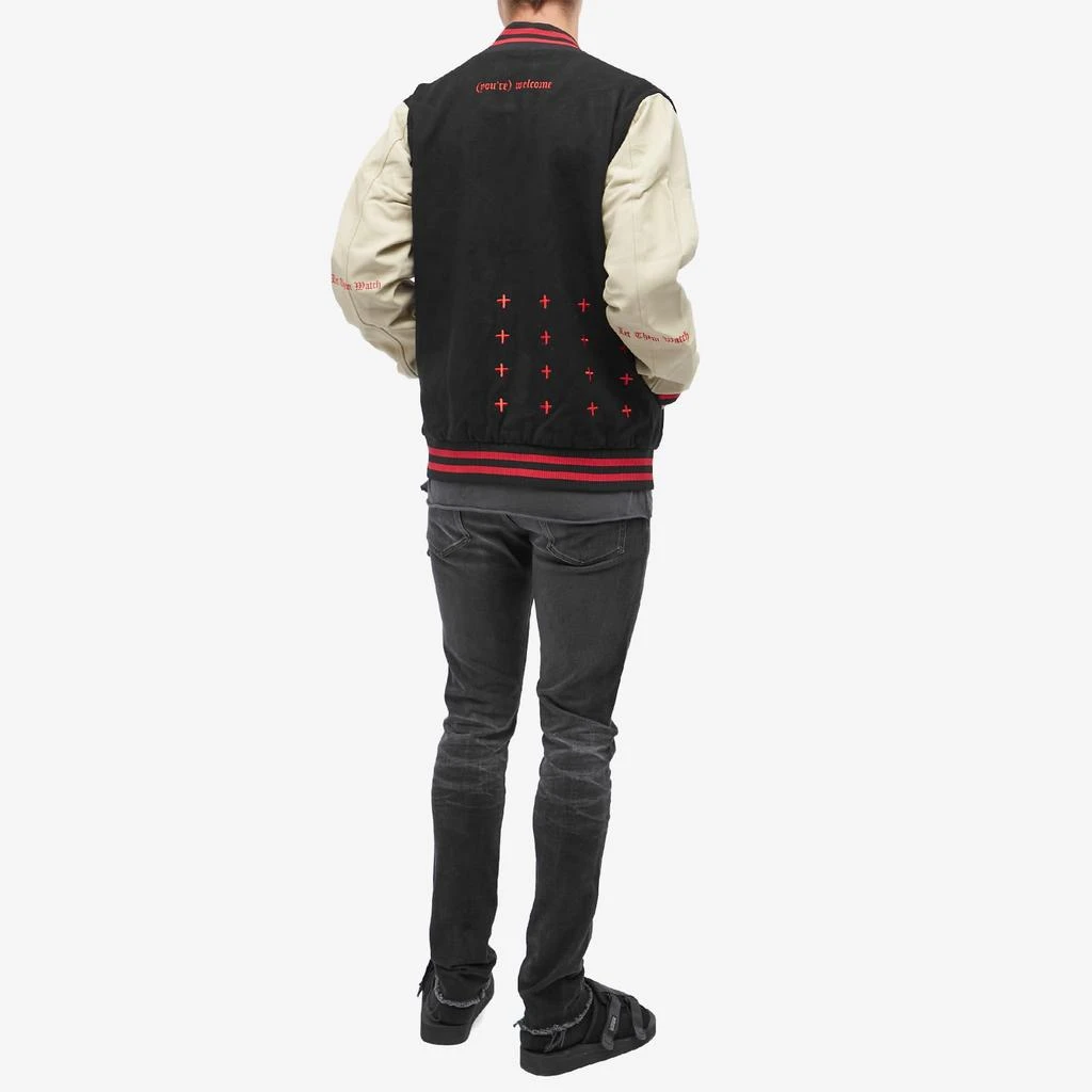 Ksubi Ksubi Icons Letterman Varsity Jacket 4