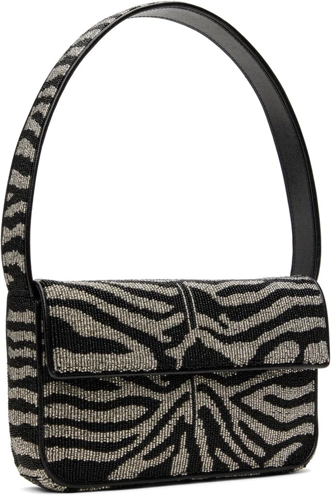 Staud Black & White Tommy Beaded Bag 2